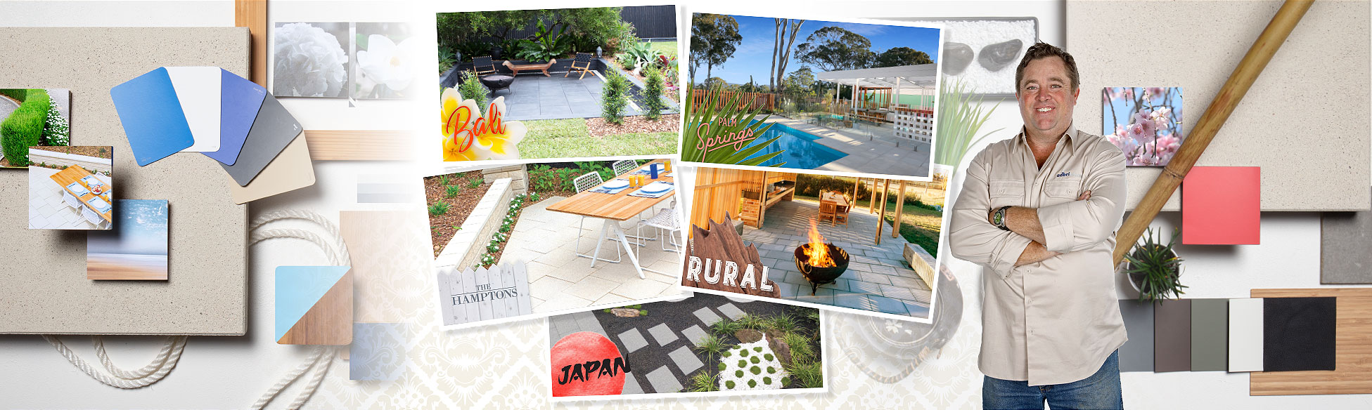 holiday at home destinations-inspired backyard garden ideas